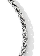 David Yurman sterling silver Wheat chain bracelet
