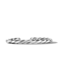 David Yurman sterling silver Cable Edge cuff bracelet