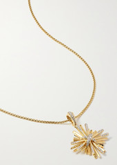David Yurman Angelika 18-karat Gold Diamond Necklace