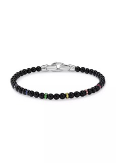 David Yurman Bijoux Spiritual Beads Rainbow Bracelet in Sterling Silver