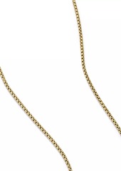 David Yurman Box Chain Necklace in 18K Yellow Gold, 1.25mm