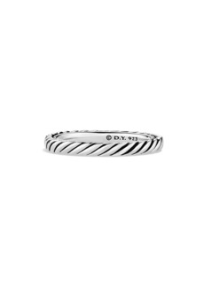 David Yurman Cable Collectibles Stack Ring in Sterling Silver