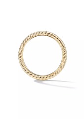 David Yurman Cable Collectibles® Stack Ring in 18K Yellow Gold