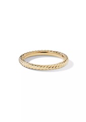 David Yurman Cable Collectibles® Stack Ring in 18K Yellow Gold