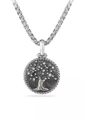 David Yurman Cable Collectibles Tree of Life Amulet with Diamonds