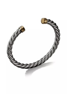 David Yurman Cable Cuff Bracelet in Sterling Silver