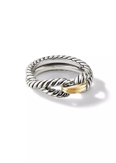 David Yurman Cable Loop Band Ring in Sterling Silver