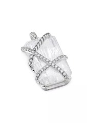 David Yurman Cable Wrap Amulet in Sterling Silver