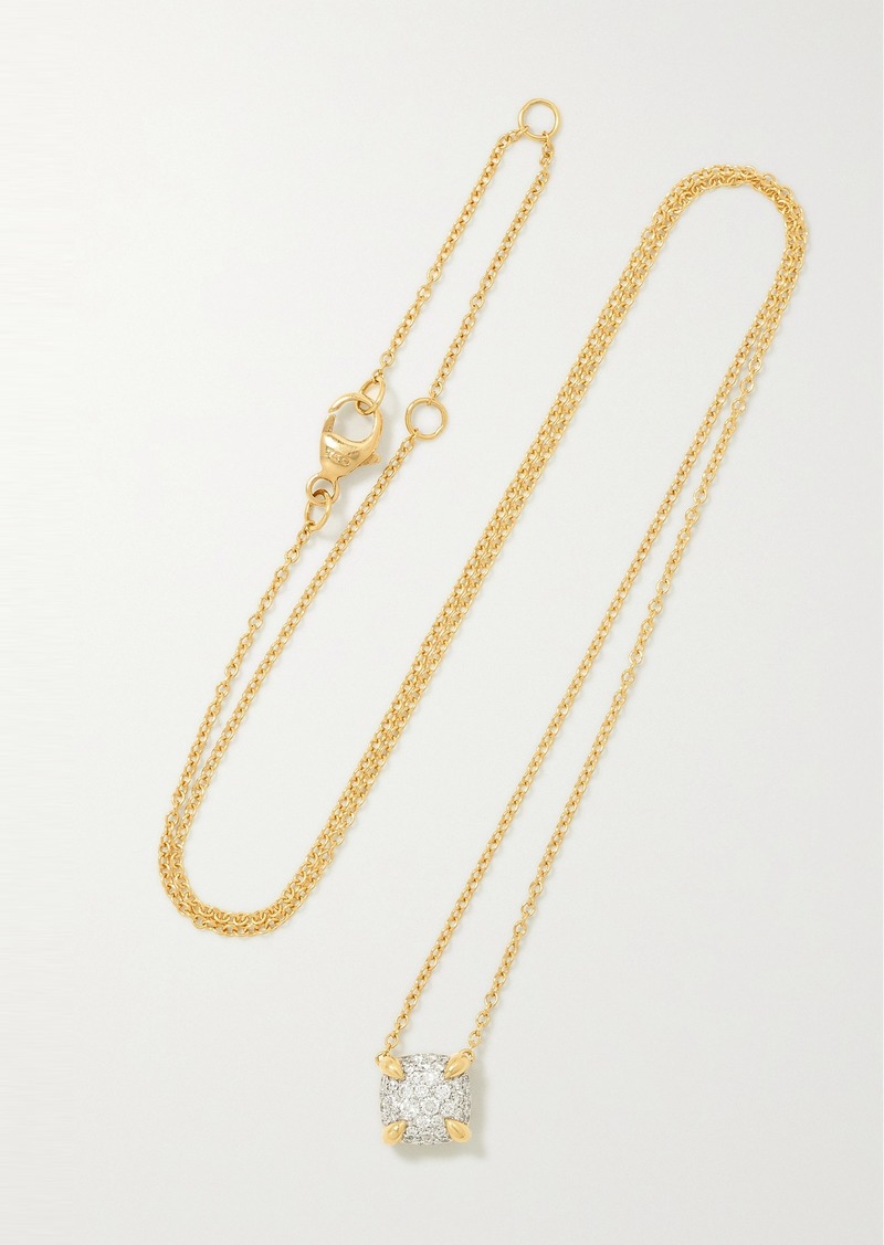 David Yurman Châtelaine 18-karat Gold Diamond Necklace