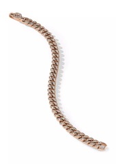 David Yurman Curb Chain Bracelet In 18K Rose Gold