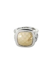 David Yurman Albion Ring In 18Kt Yellow Gold/Sterling Silver