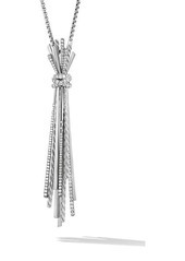 David Yurman Angelika Pendant Necklace in Silver Pave at Nordstrom