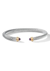 David Yurman Cable Classics Bracelet with Semiprecious Stones & 14K Gold
