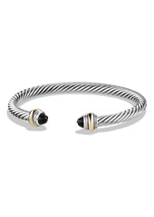 David Yurman Cable Classics Bracelet with Semiprecious Stones & 14K Gold Accent