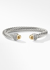 David Yurman Cable Classics Bracelet with Semiprecious Stones & Diamonds