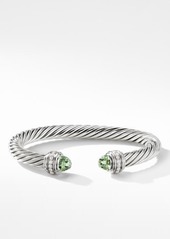 David Yurman Cable Classics Bracelet with Semiprecious Stones & Diamonds