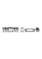David Yurman Cable Classics Cuff Links in Silver at Nordstrom