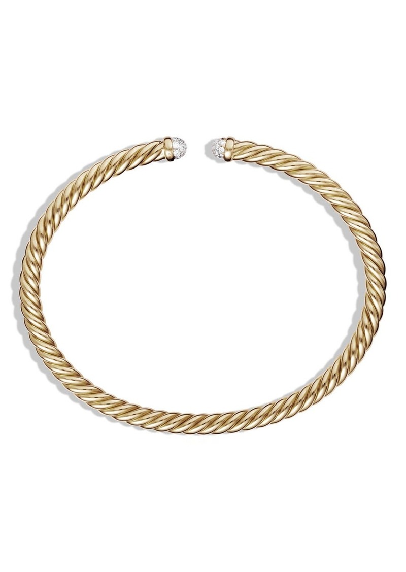 David Yurman Cable Spira Bracelet in 18K Gold at Nordstrom