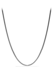 David Yurman 'Chain' Medium Box Chain Necklace in Silver at Nordstrom