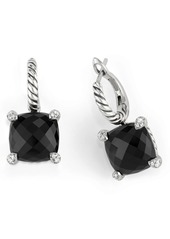 David Yurman Chatelaine Drop Earrings with Diamonds in Black Onyx? at Nordstrom