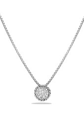 David Yurman Châtelaine Pavé Pendant Necklace with Diamonds