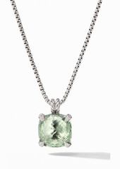 David Yurman Châtelaine® Prasiolite Pendant Necklace with Diamonds in New Prasiolite at Nordstrom
