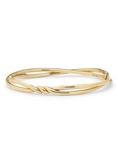 David Yurman Continuance Center Twist Bracelet in Yellow Gold at Nordstrom