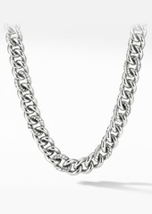 David Yurman Curb Chain Necklace in Silver at Nordstrom