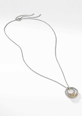David Yurman Helena Pendant Necklace with 18K Gold & Diamonds in Gold/Silver/Diamond at Nordstrom