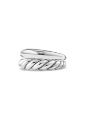 David Yurman Pure Form Sterling Silver Stacking Rings at Nordstrom