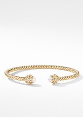 David Yurman Renaissance Bracelet in 18K Gold with Pearls & Diamonds at Nordstrom