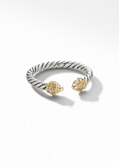 David Yurman Renaissance Ring in 14K Gold with Diamonds in Gold Dome at Nordstrom
