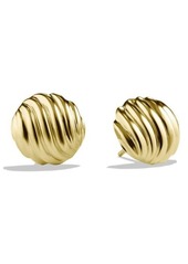 David Yurman Sculpted Cable Earrings in Gold at Nordstrom