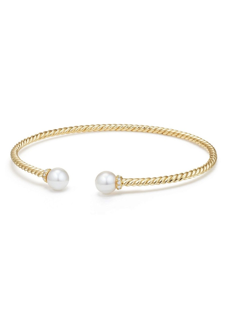 david yurman pearl diamond bracelet