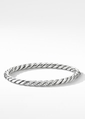 David Yurman Stax Cable Bracelet with Diamonds in Silver/Diamond at Nordstrom