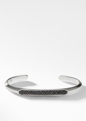 David Yurman Streamline(R) Cuff Bracelet with Black Diamonds