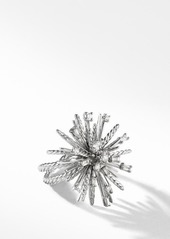 David Yurman Supernova Ring with Diamonds and 18K White Gold in Silver at Nordstrom