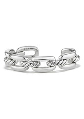David Yurman Wellesley Chain Link Cuff Bracelet in Silver at Nordstrom