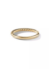 David Yurman DY Eden Band Ring in 18K Yellow Gold, 2MM