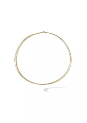 David Yurman DY Elements 3-Row Hard Wire Necklace in 18K Yellow Gold