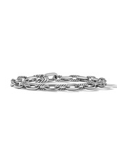 David Yurman sterling silver DY Madison chain bracelet