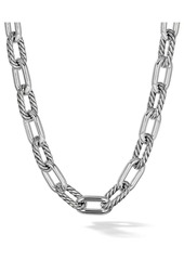 David Yurman DY Madison Chain Necklace in Sterling Silver, 13.5MM