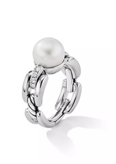 David Yurman DY Madison Pearl Ring In Sterling Silver