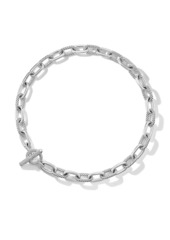 David Yurman DY Madison Toggle Chain Necklace in Sterling Silver