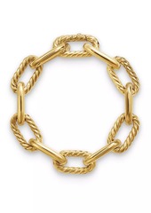 David Yurman DY Madison Chain Bracelet in 18K Yellow Gold, 13.5MM