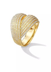 David Yurman DY Origami Ring in 18K Yellow Gold