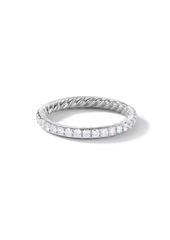 David Yurman Eden Band Ring in Platinum