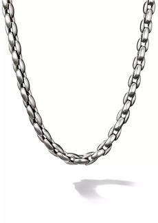 David Yurman Elongated Box Chain Necklace In Sterling Silver, 6mm