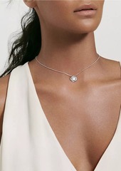 David Yurman Infinity Pendant Necklace in Sterling Silver