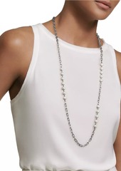 David Yurman Madison Pearl Chain Necklace in Sterling Silver with Pearls